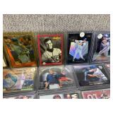 Lot of 54 Baseball Cards in Hard Cases