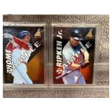 Lot of 5 1995 Pinnacle Zenith Edition Baseball Cards Sample Promo Cards | Chipper Jones Jim Thome Cal Ripken Jr. Bichette Grace