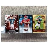Lot of 3 Kevin Kolb RCs | 2007 Donruss Classic Serial 0460/1499 07 Topps Wal-Mart #12 07 Fleer Ultra #237
