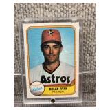 1981 Fleer Baseball Card #57 Nolan Ryan | In hard acrylic case