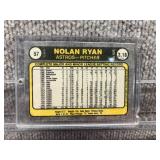 1981 Fleer Baseball Card #57 Nolan Ryan | In hard acrylic case