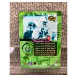 Lot of 2 Edgerrin James Rookie Cards | IUD Ionix Rookie Firepower Insert #R76 1999 Pacific Revolution #73