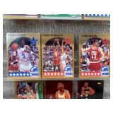 Lot of 9 NBA Basketball Cards | Jordan Bird Robinson Barkley Ewing Kemp & More