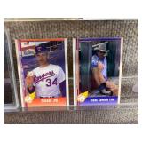 Lot of 9 Baseball Cards | Clemens Ryan Griffey McGwire Gwynn Puckett Mattingly & More