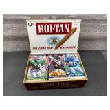Cigar Box Full of 1994 NFL Gameday Tall Football Cards