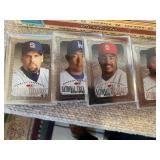 Cigar Box Full of Assorted Baseball Cards | 1997 Donruss Preferred in Hard Cases