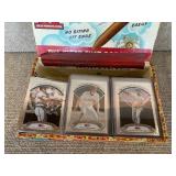 Cigar Box Full of Assorted Baseball Cards | 1997 Donruss Preferred in Hard Cases