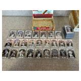 Cigar Box Full of Assorted Baseball Cards | 1997 Donruss Preferred in Hard Cases