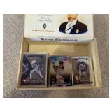 Cigar Box Full of Assorted Baseball Cards | 1997 Donruss Limited Counterparts & Double Team Inserts in Hard Snap Cases