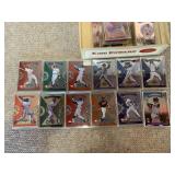 Cigar Box Full of Assorted Baseball Cards | 1997 Donruss Limited Counterparts & Double Team Inserts in Hard Snap Cases