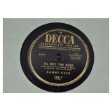 Lot of 20 78 RPM 10" Shellac Records | Artists Include - Danny Kaye, Louis Jordan, Freddy Gardner, Sonny Burke