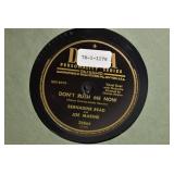 Lot of 20 78 RPM 10" Shellac Records | Artists Include - Pedro Vargas, Ethel Smith, Mary Carton, Dorothy Collins