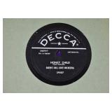 Lot of 19 78 RPM 10" Shellac Records | Artists Include - Lou Monte, Frank Messina, Cliffie Stone, Wesley Tuttle