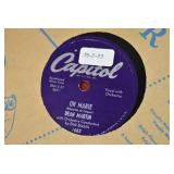 Lot of 20 78 RPM 10" Shellac Records | Artists Include - Guy Mitchell, Dean Martin, Mary Martin, Tony Martin