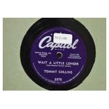 Lot of 20 78 RPM 10" Shellac Records | Artists Include - Nelson Eddie, Eddie Fisher, Monica Lewis, Jimmy Carroll