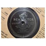 Lot of 20 78 RPM 10" Shellac Records | Artists Include - Nelson Eddie, Eddie Fisher, Monica Lewis, Jimmy Carroll