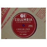 Lot of 20 78 RPM 10" Shellac Records | Artists Include - Nelson Eddie, Eddie Fisher, Monica Lewis, Jimmy Carroll
