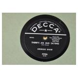 Lot of 20 78 RPM 10" Shellac Records | Artists Include - Walter Noble, Georgie Shaw, George Beverly Shea, Margaret Whiting