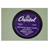 Lot of 20 78 RPM 10" Shellac Records | Artists Include - Walter Noble, Georgie Shaw, George Beverly Shea, Margaret Whiting