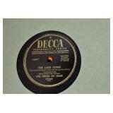 Lot of 20 78 RPM 10" Shellac Records | Artists Include - Vaughn Monroe, Bruce Barkley, Tommy Dorsey, Lawrence Duchow