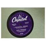 Lot of 20 78 RPM 10" Shellac Records | Artists Include - Mills Brothers, Jane Pickens, Ray McKinley, Florian Zabach