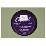 Lot of 20 78 RPM 10" Shellac Records | Artists Include - Mills Brothers, Jane Pickens, Ray McKinley, Florian Zabach