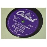 Lot of 20 78 RPM 10" Shellac Records | Artists Include - Pete Daily, Vic Damone, Patti Page, Georgie Shaw