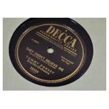 Lot of 20 78 RPM 10" Shellac Records | Artists Include - Pete Daily, Vic Damone, Patti Page, Georgie Shaw