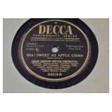 Lot of 20 78 RPM 10" Shellac Records | Artists Include - Robert Shaw, Bob Wheeler, Bob Stewart, Jay Blackton