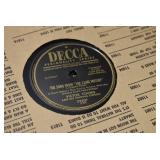 Lot of 20 78 RPM 10" Shellac Records | Artists Include - Bernice Parks, walter Schumann, Helen O
