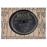 Lot of 19 78 RPM 10" Shellac Records | Artists Include - Johnny Vadnal, dick todd, Grady martin, Jimmy Tyler