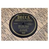 Lot of 19 78 RPM 10" Shellac Records | Artists Include - Johnny Vadnal, dick todd, Grady martin, Jimmy Tyler