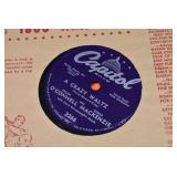 Lot of 19 78 RPM 10" Shellac Records | Artists Include - Johnny Vadnal, dick todd, Grady martin, Jimmy Tyler