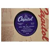 Lot of 19 78 RPM 10" Shellac Records | Artists Include - Johnny Vadnal, dick todd, Grady martin, Jimmy Tyler