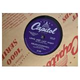 Lot of 19 78 RPM 10" Shellac Records | Artists Include - Johnny Vadnal, dick todd, Grady martin, Jimmy Tyler