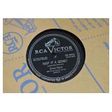 Lot of 19 78 RPM 10" Shellac Records | Artists Include - Johnny Vadnal, dick todd, Grady martin, Jimmy Tyler