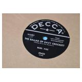 Lot of 20 78 RPM 10" Shellac Records | Artists Include - Burl Ives, Robert Merrill, Vaughn Monroe, Cliff Steward