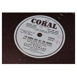 Lot of 20 78 RPM 10" Shellac Records | Artists Include - Burl Ives, Robert Merrill, Vaughn Monroe, Cliff Steward