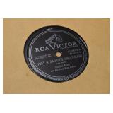 Lot of 20 78 RPM 10" Shellac Records | Artists Include - Burl Ives, Robert Merrill, Vaughn Monroe, Cliff Steward