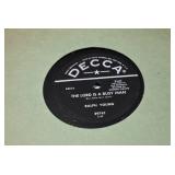 Lot of 20 78 RPM 10" Shellac Records | Artists Include - Burl Ives, Robert Merrill, Vaughn Monroe, Cliff Steward