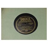 Lot of 20 78 RPM 10" Shellac Records | Artists Include - Burl Ives, Robert Merrill, Vaughn Monroe, Cliff Steward