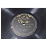 Lot of 20 78 RPM 10" Shellac Records | Artists Include - J. Sandstrom, Oscar A Lundberg, Victory Military band, redd Harper