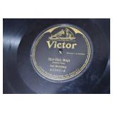 Lot of 20 78 RPM 10" Shellac Records | Artists Include - J. Sandstrom, Oscar A Lundberg, Victory Military band, redd Harper