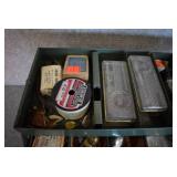 VTG Grip Loc Tackle Box Full of Fishing Gear | Cork Bobber, Lures, Hooks, Lines, and More | 16" x 7" x 7"