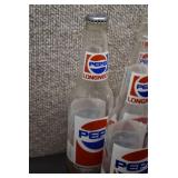 VTG Lot of 5 Pepsi Longneck Bottles | 12 Fl. Oz. | 9.25"