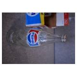 VTG Lot of 6 Pepsi Bottles in Paper Carrier | 11.25" tall
