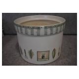 Lot of 4 Naturewood Dishes | Pfaltzgraff | Soup Tureen, Snack Plate, Utensil Crock, and Canister (No Lid)