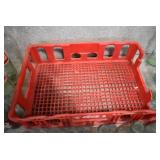 Lot of 30 Various Glass Soda Bottles in Coca-Cola Carrier | RC Cola, Dr. Pepper, Coke, Pepsi and More