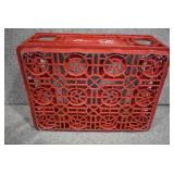 Lot of 23 Aqua Glass Coca-Cola Bottles in Coca-Cola Crate | Various Sizes