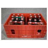 Lot of 5 Four Paper Carriers With Full Bottles | Coca-Cola Classic | Christmas Edition